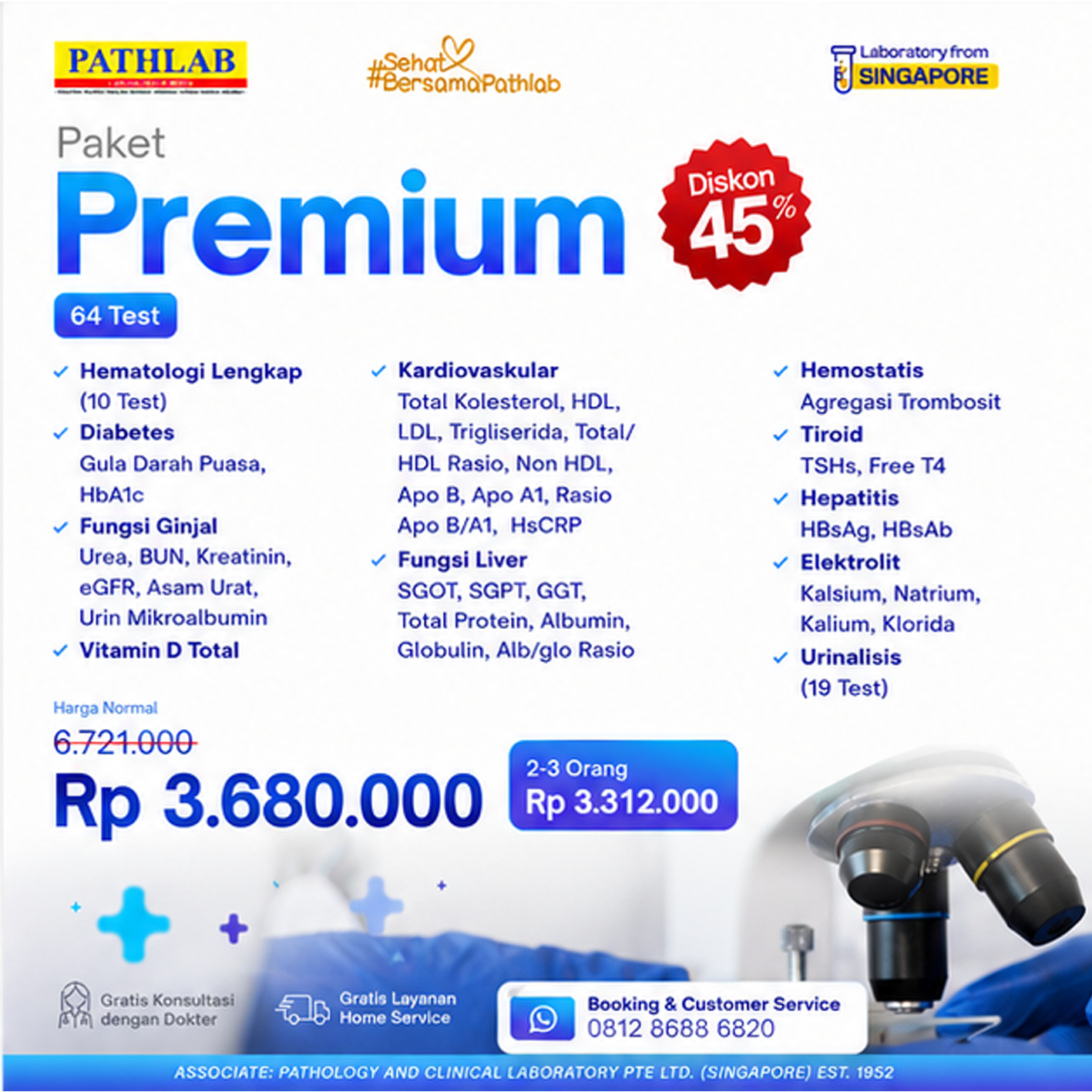 Paket Medical Check Up Premium